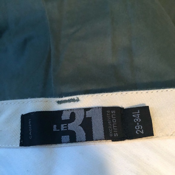 Le 31 Green pants - Picture 2 of 2
